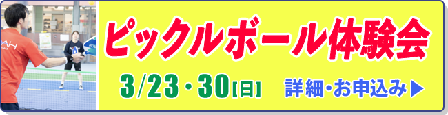 ピックルボール体験会